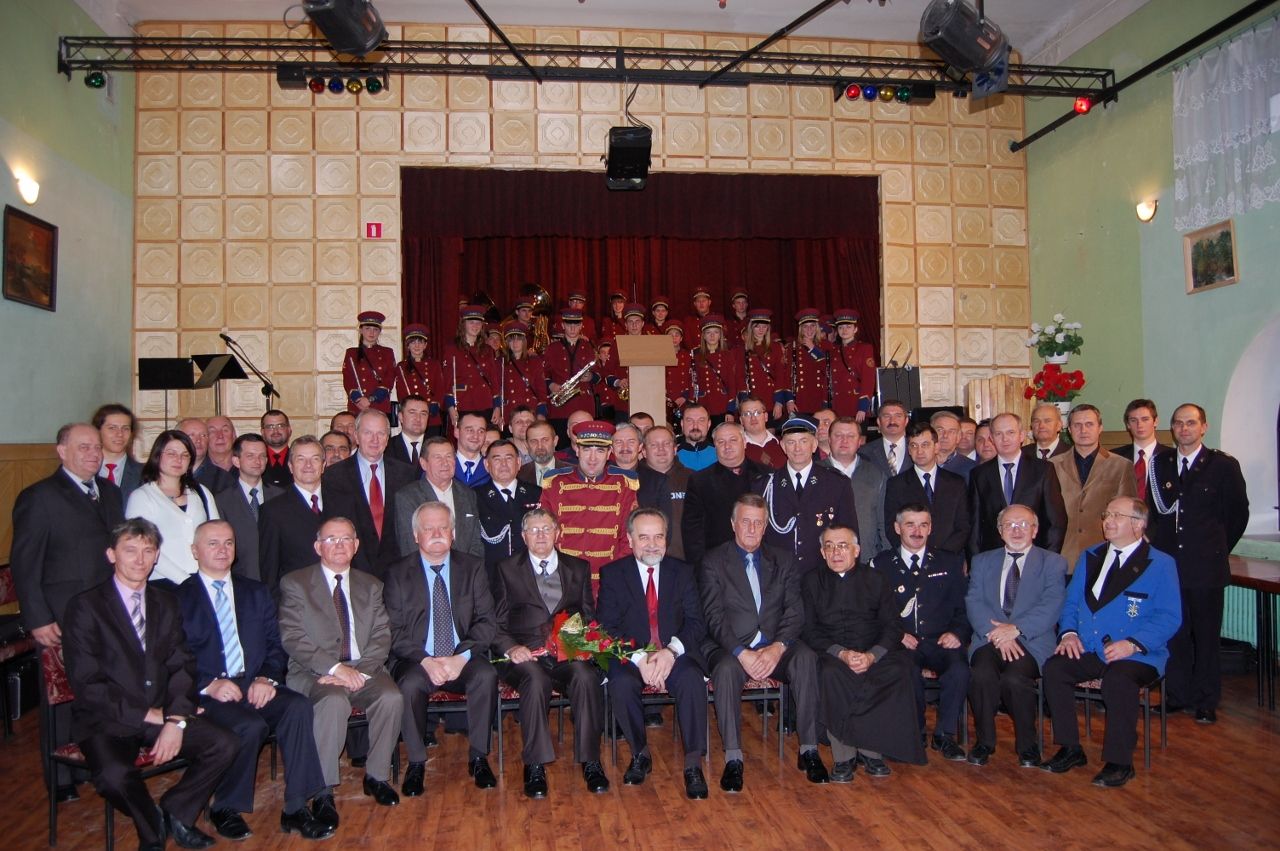 Uczestnicy warsztatów dla dyrygentów w Sobolowie, 26 listopada 2011