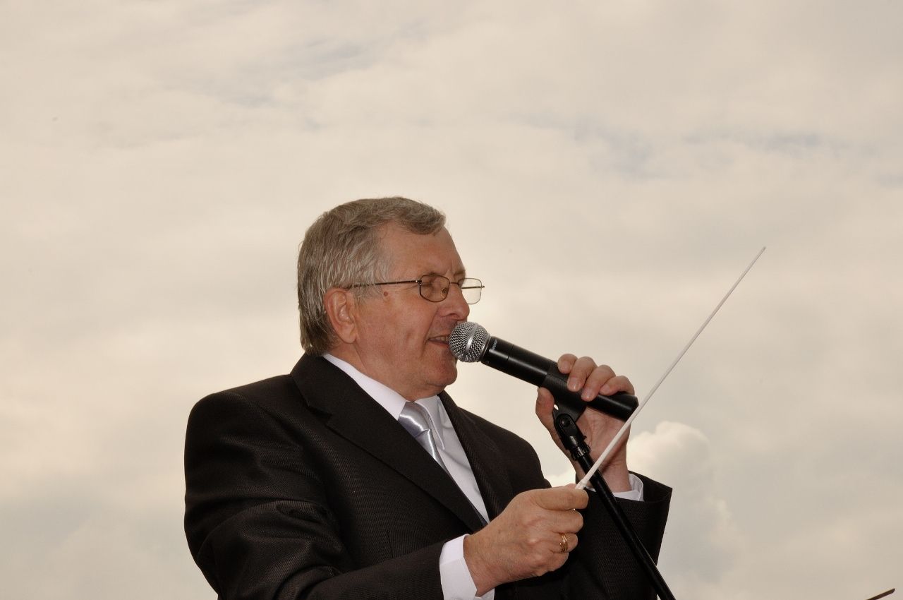 Franciszek Marcin Suwała podczas występu