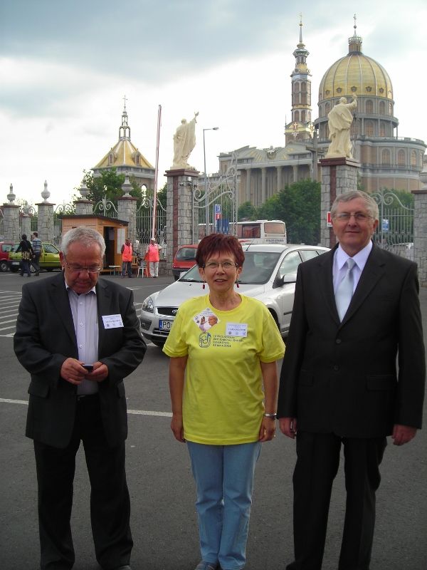 Główny organizator Tadeusz Paprocki, sekretarz biura Julia Woźniak, Franciszek Suwała